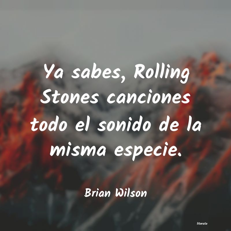 Frases de Brian Wilson