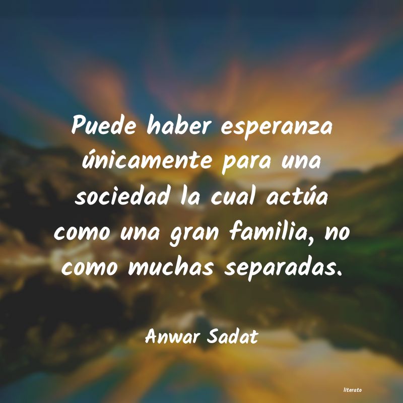 frases de Anwar Sadat