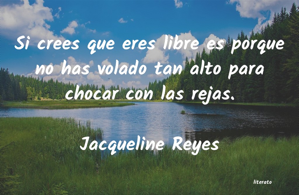 Frases de Jacqueline Reyes