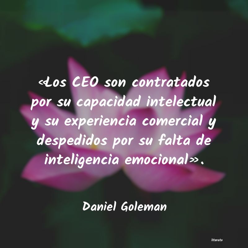 Frases de Daniel Goleman