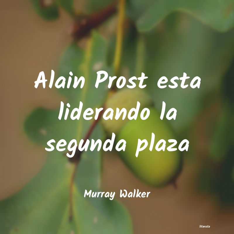 Frases de Murray Walker