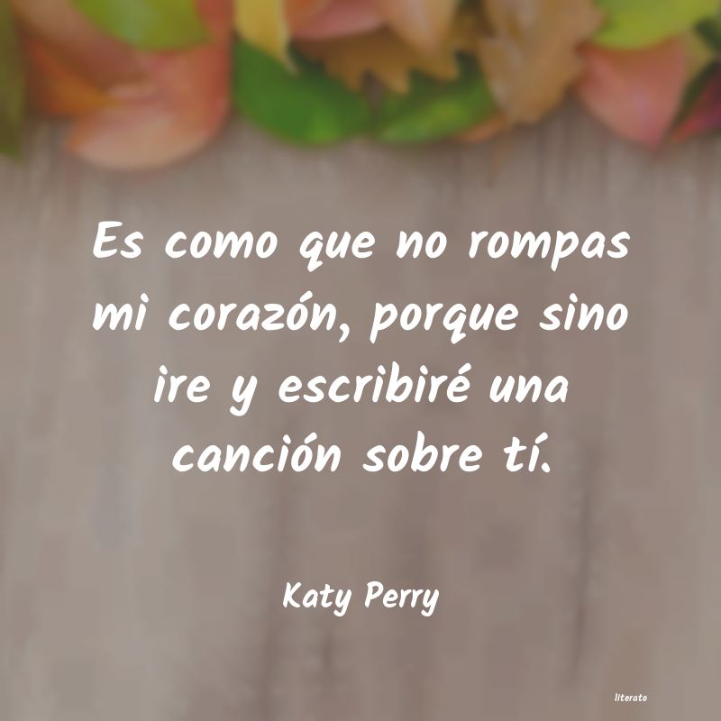 frases de Katy Perry