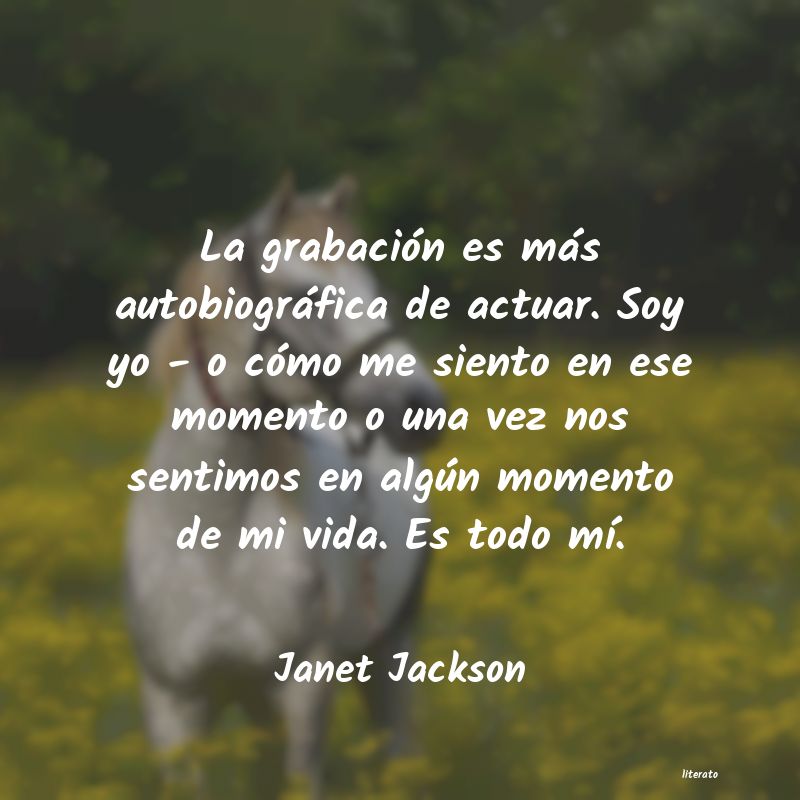 Frases de Janet Jackson