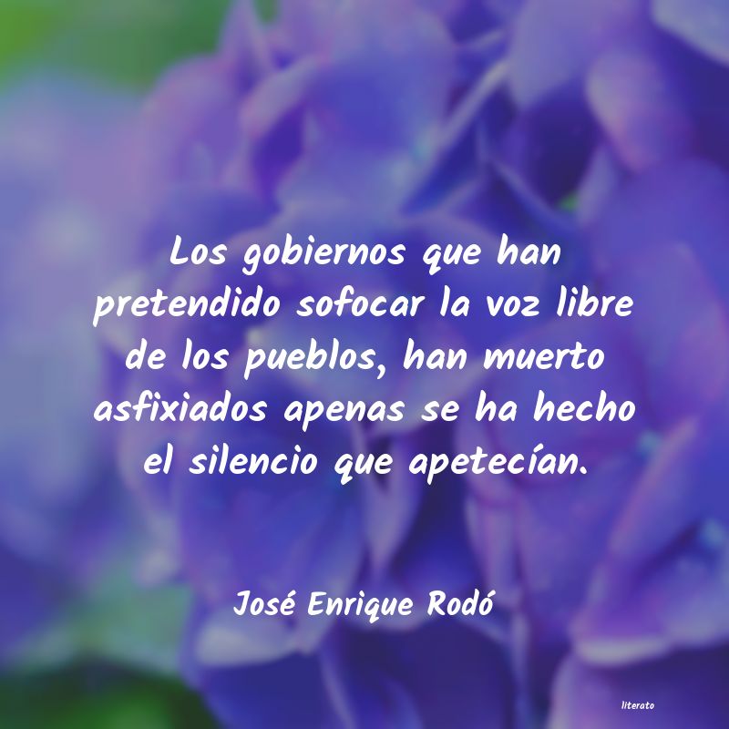 Frases de José Enrique Rodó