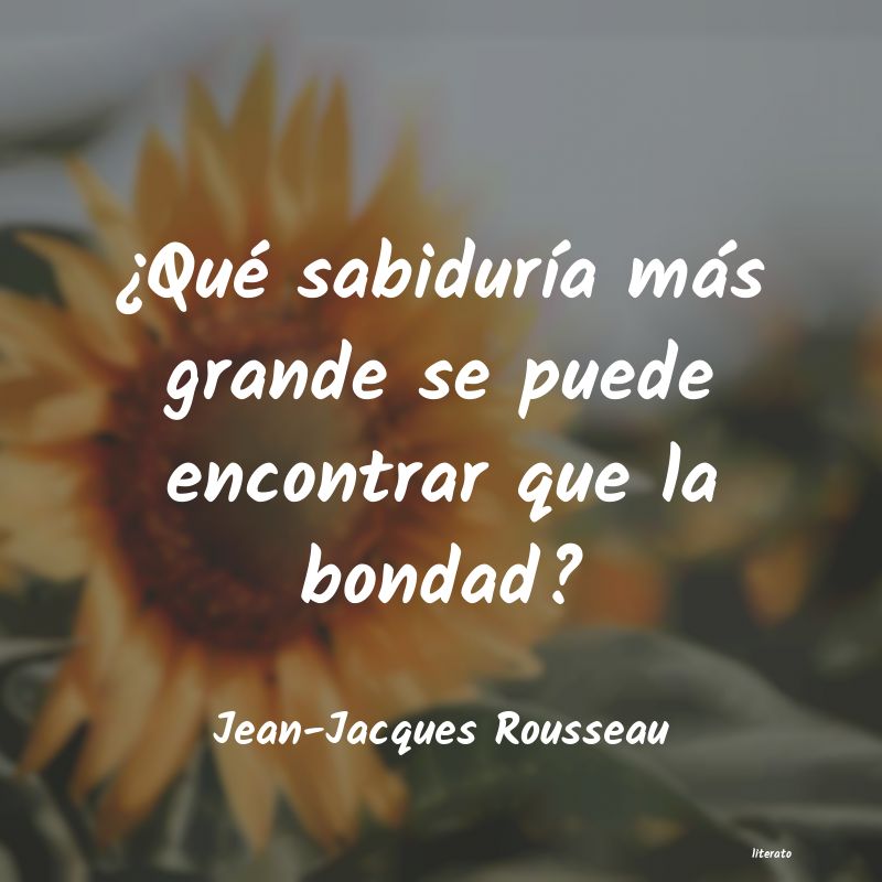 frases de Jean-Jacques Rousseau