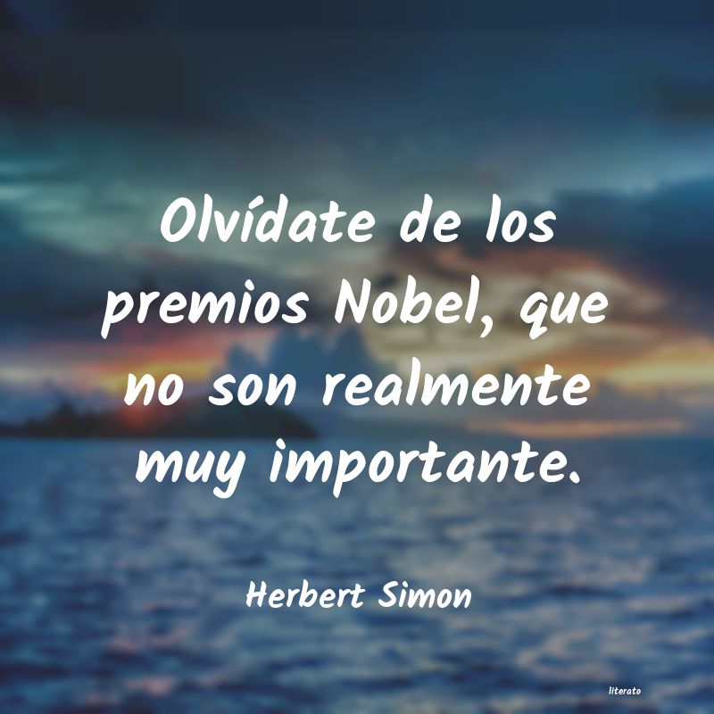 frases de Herbert Simon