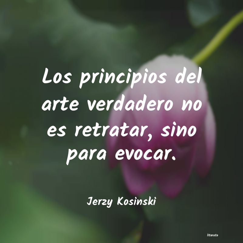 Frases de Jerzy Kosinski