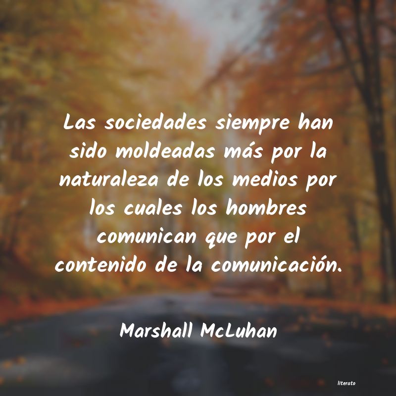 Frases de Marshall McLuhan