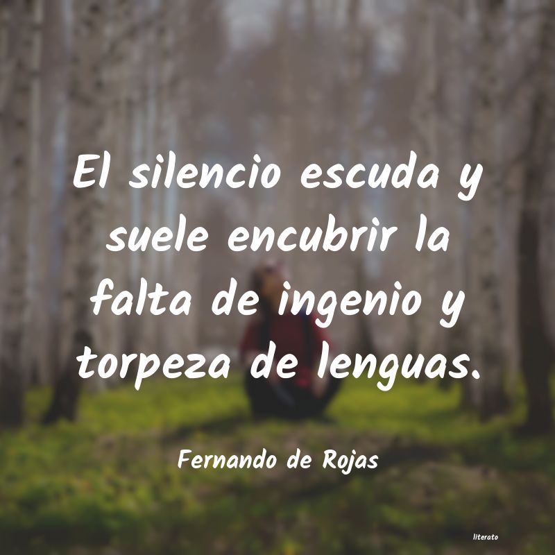 Frases de Fernando de Rojas