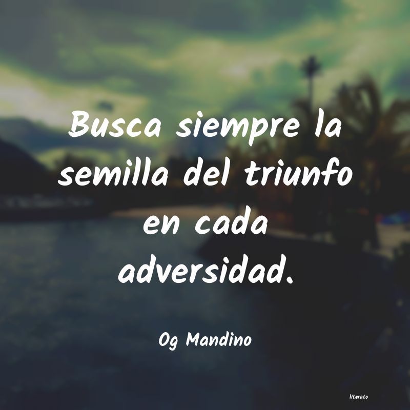 Frases de Og Mandino