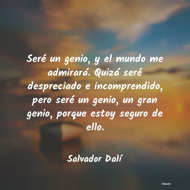 Frases de Salvador Dalí