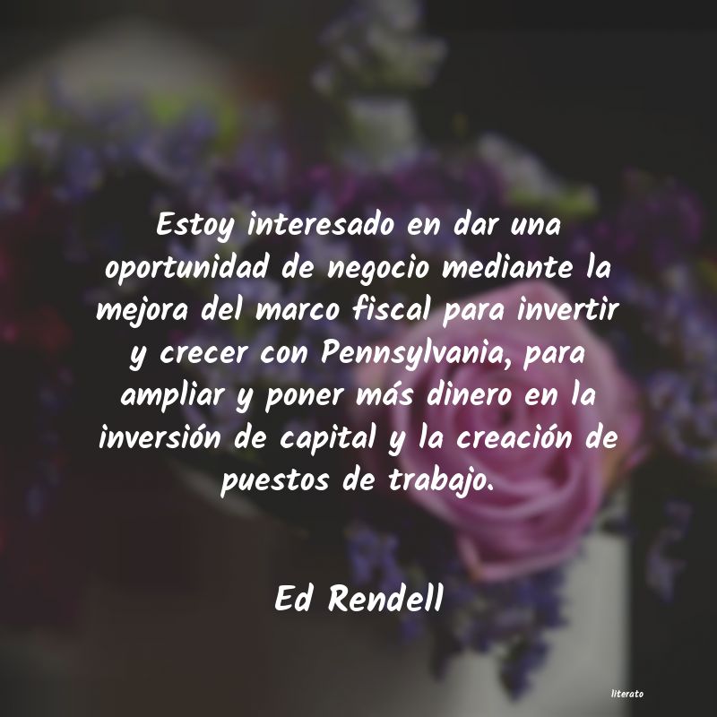 Frases de Ed Rendell