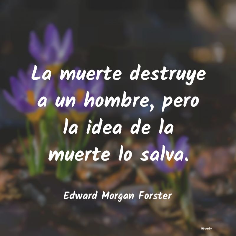 Frases de Edward Morgan Forster