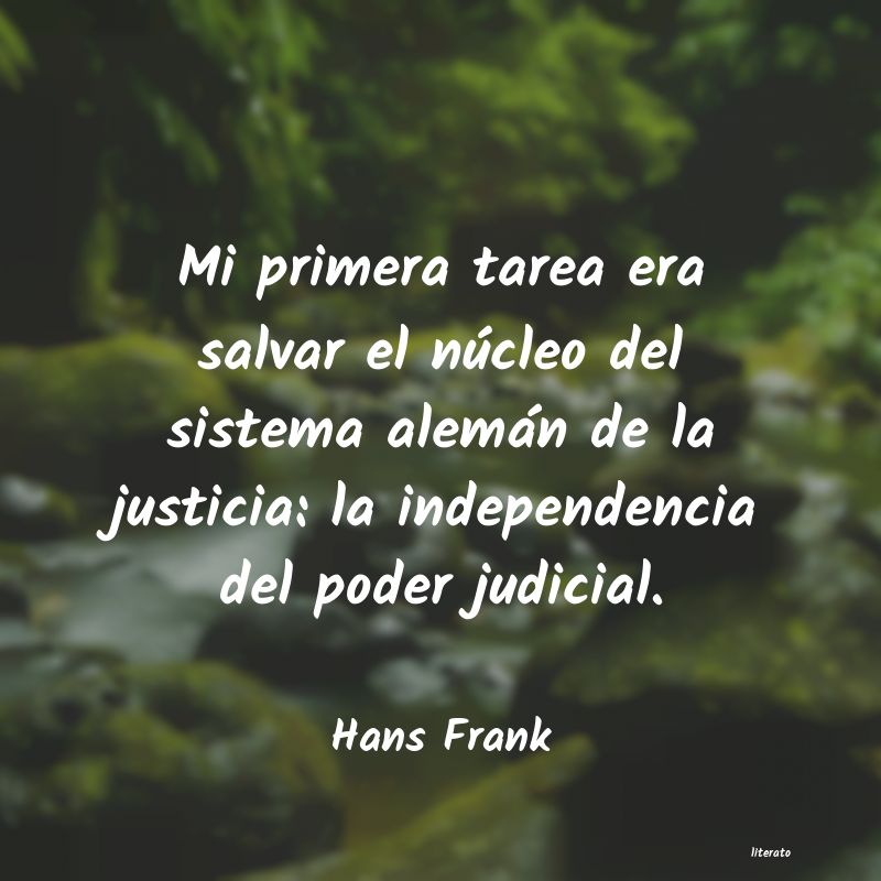 Frases de Hans Frank