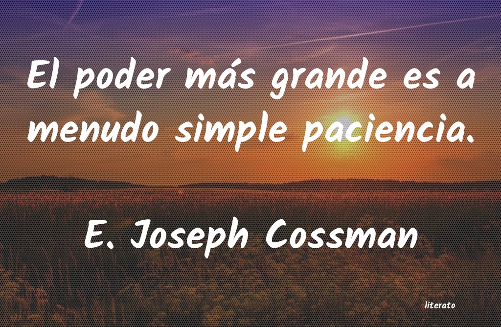 Frases de E. Joseph Cossman