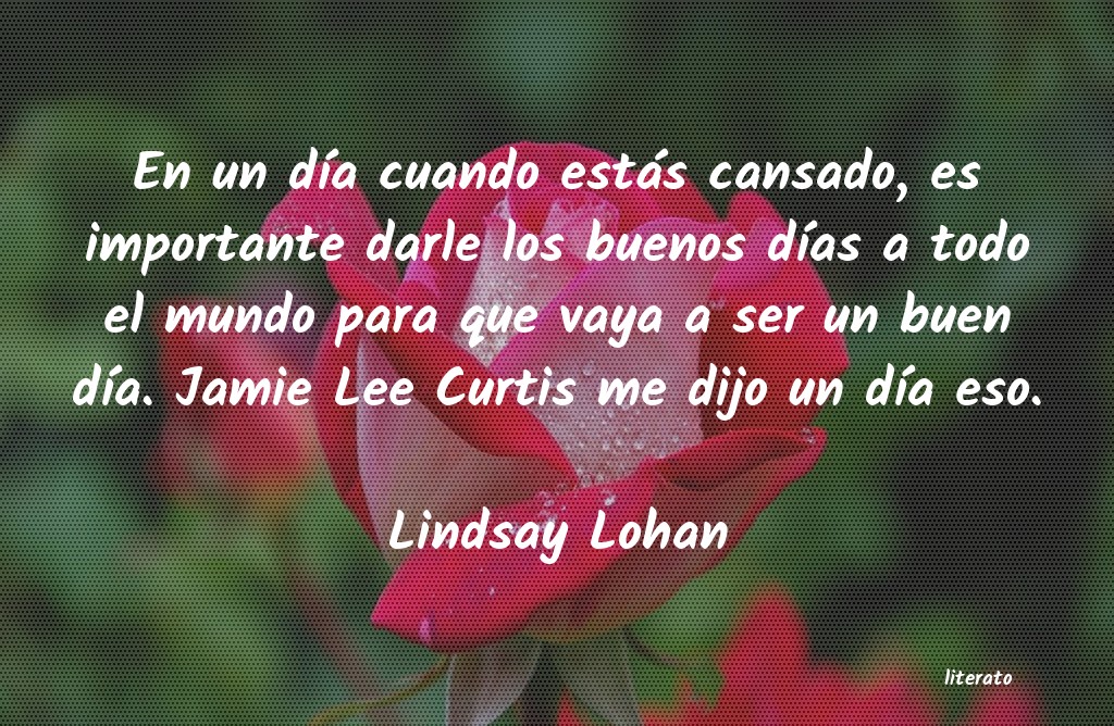frases de Lindsay Lohan