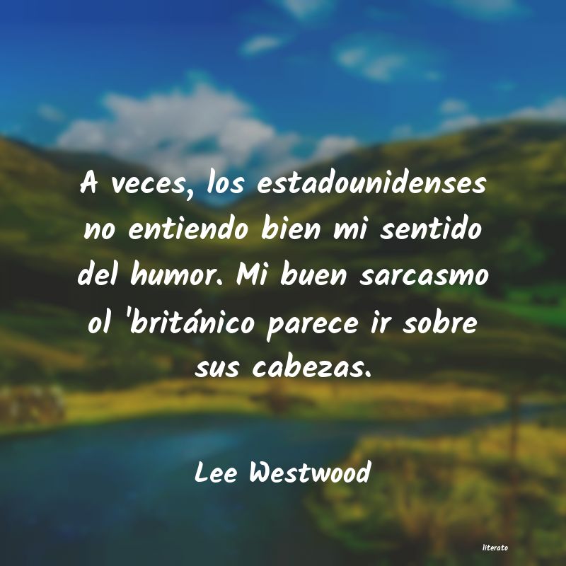 Frases de Lee Westwood