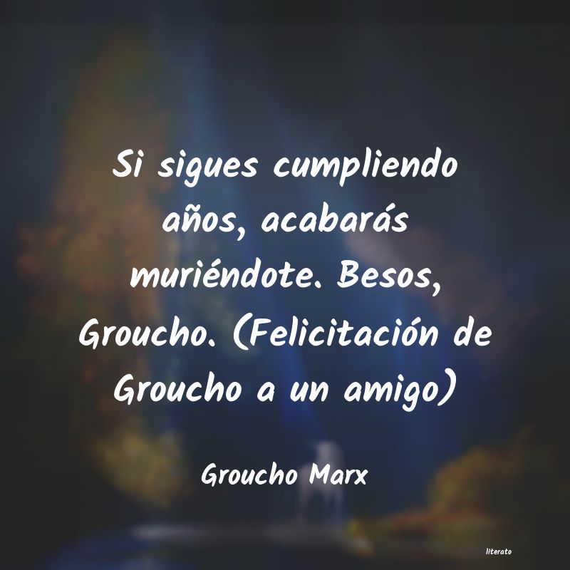 Frases de Groucho Marx