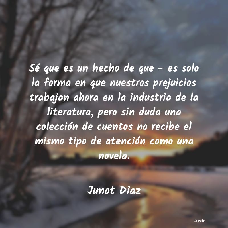 frases de Junot Diaz