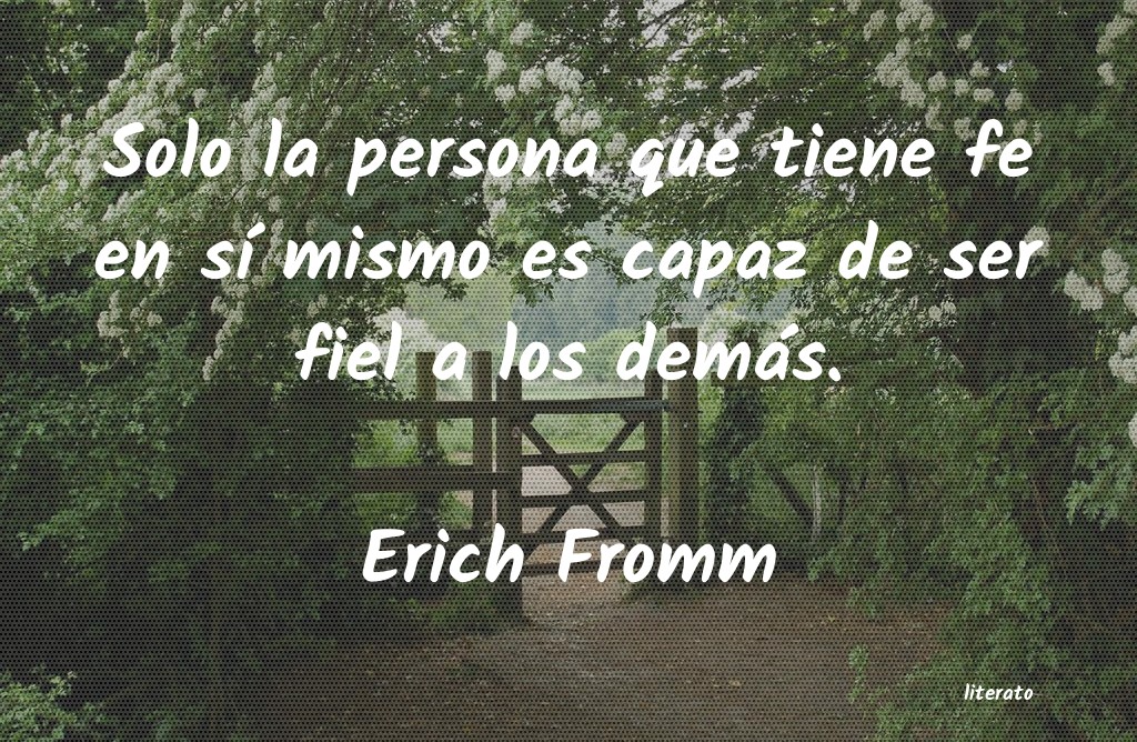 frases de Erich Fromm