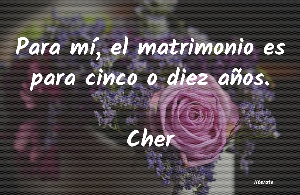 frases de Cher
