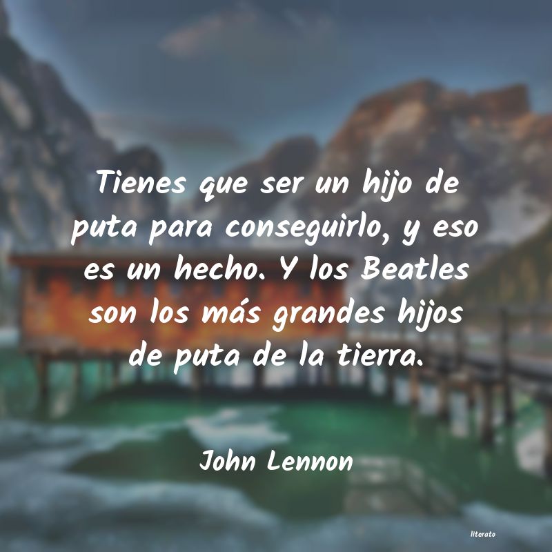 frases de John Lennon