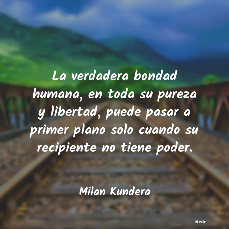 frases de Milan Kundera