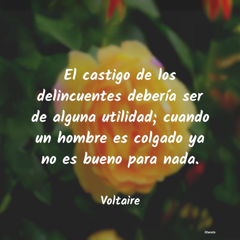 frases de Voltaire
