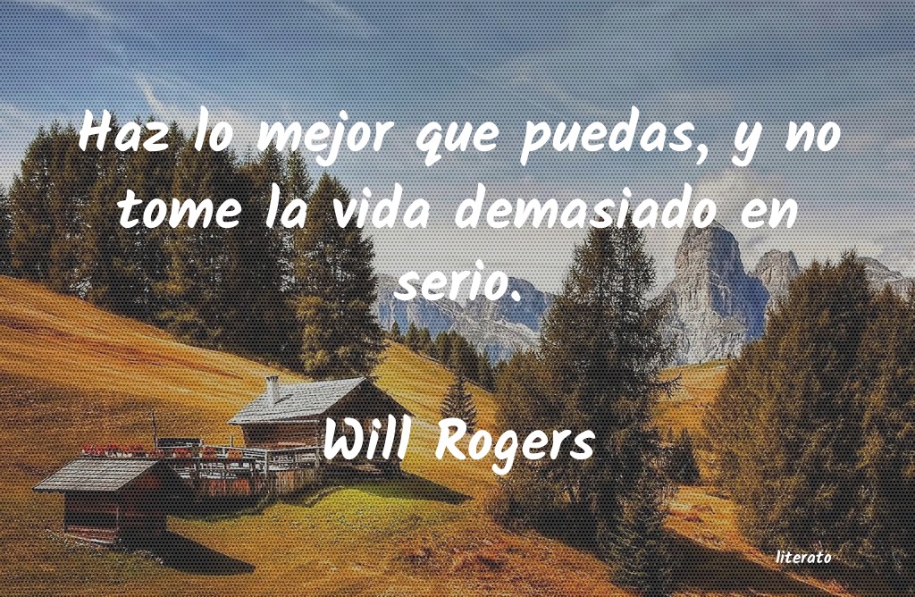 Frases de Will Rogers