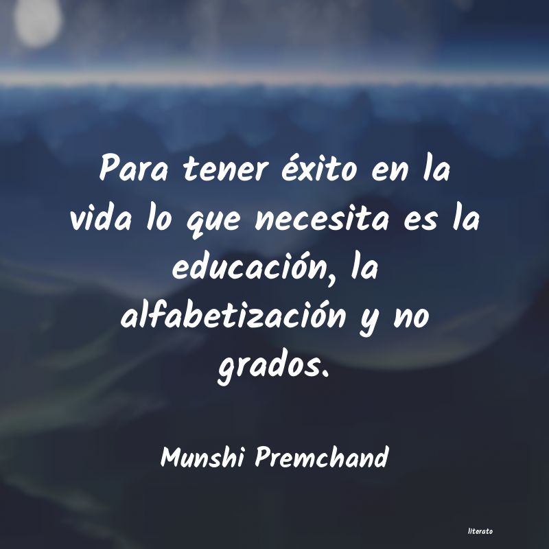 Frases de Munshi Premchand