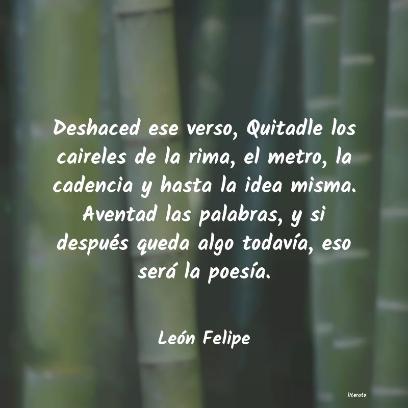 Frases de León Felipe