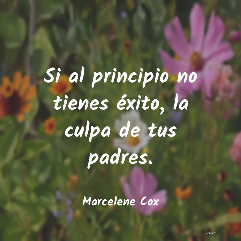 Frases de Marcelene Cox