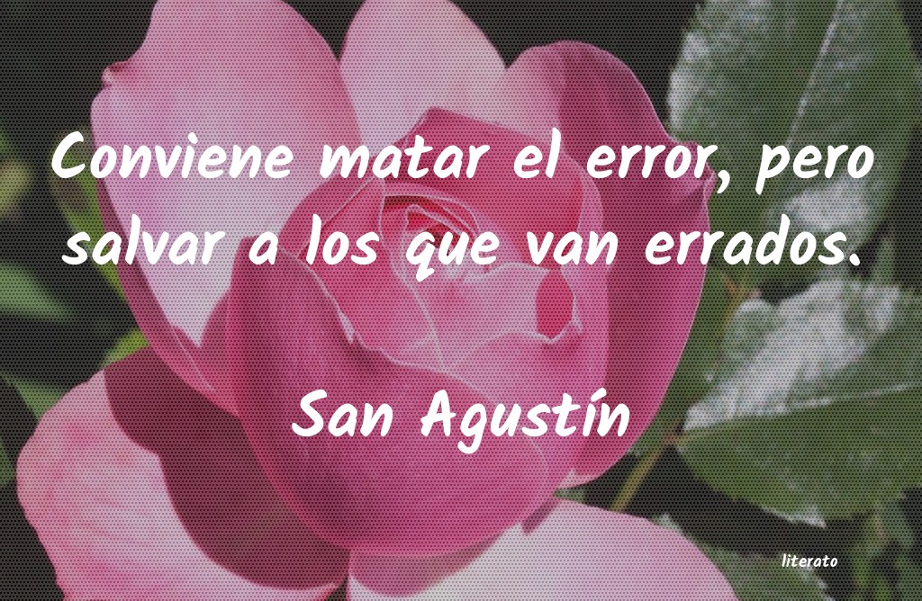 Frases de San Agustín