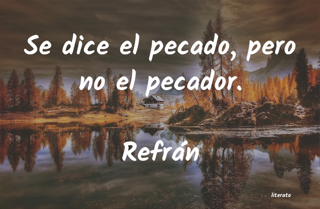 Frases de Refrán