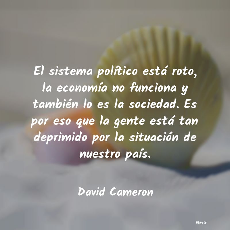 Frases de David Cameron