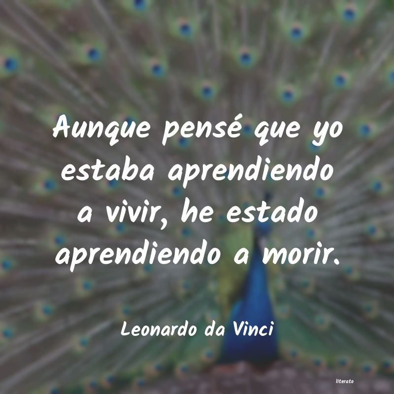 frases de Leonardo da Vinci