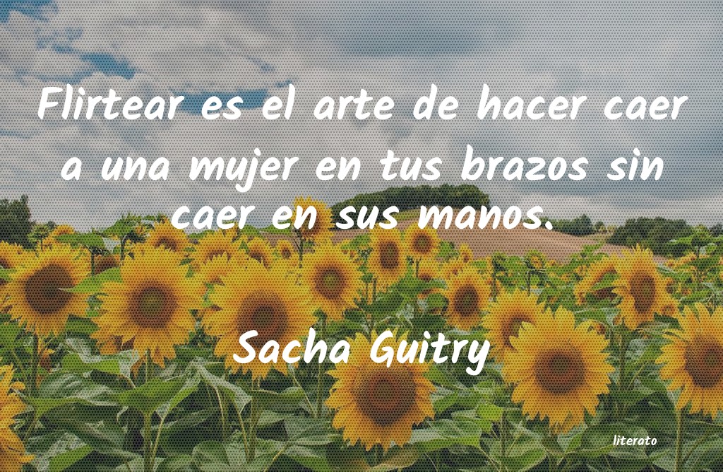 frases de Sacha Guitry