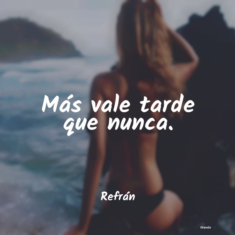 frases de Refrán