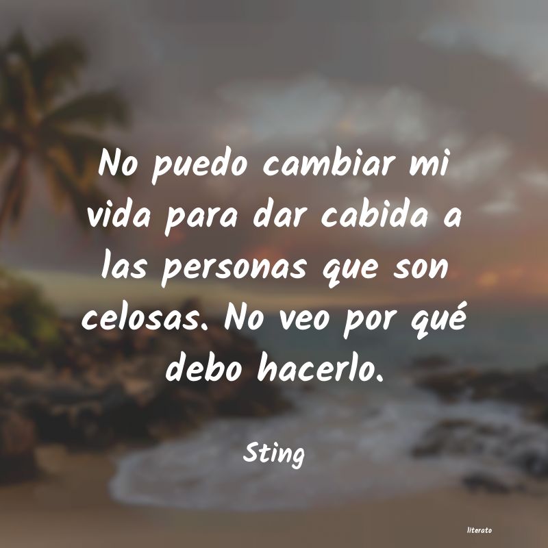 Frases de Sting