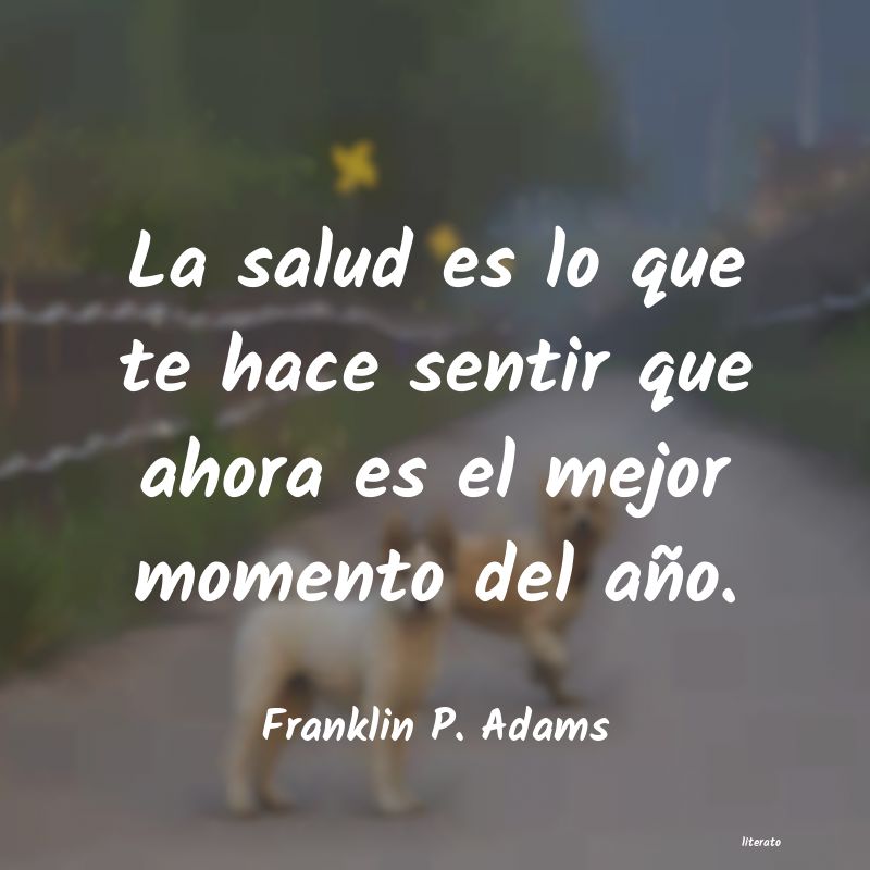 frases de Franklin P. Adams
