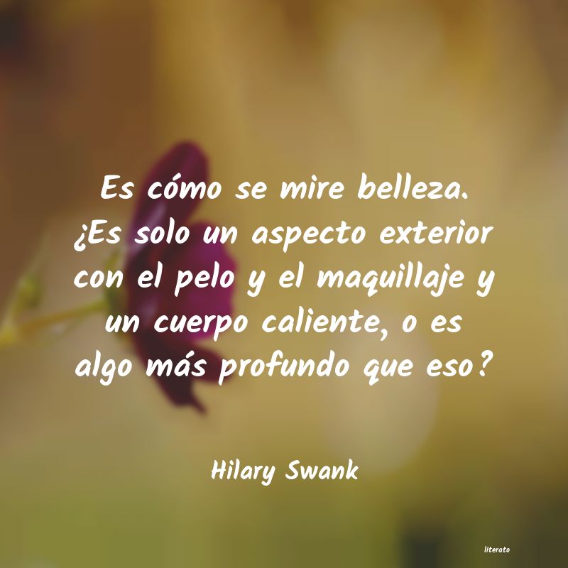 frases de Hilary Swank