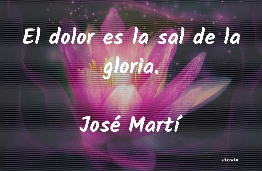 frases de JosÃ© MartÃ­