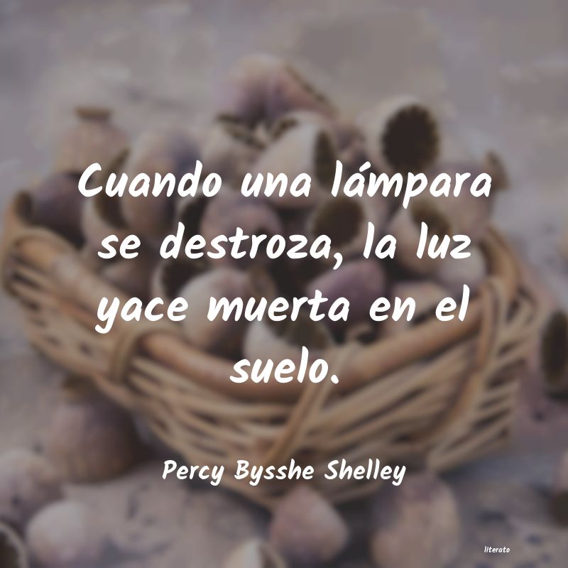 frases de Percy Bysshe Shelley