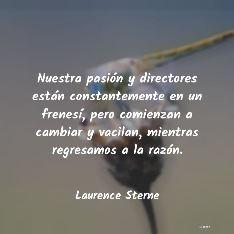 Frases de Laurence Sterne