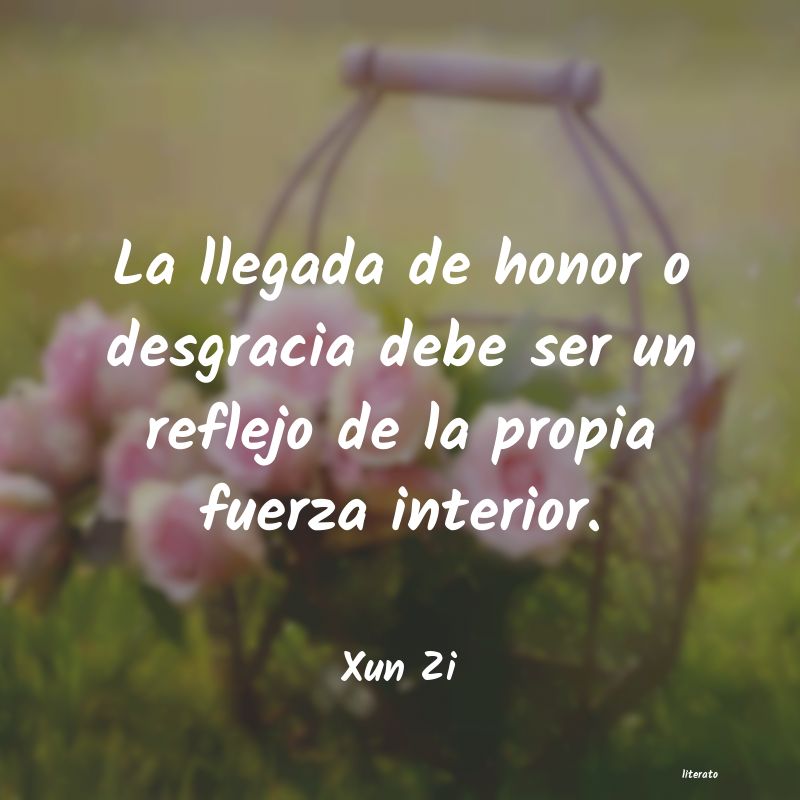 Frases de Xun Zi