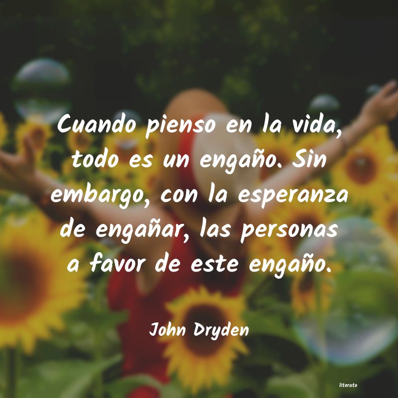 frases de John Dryden