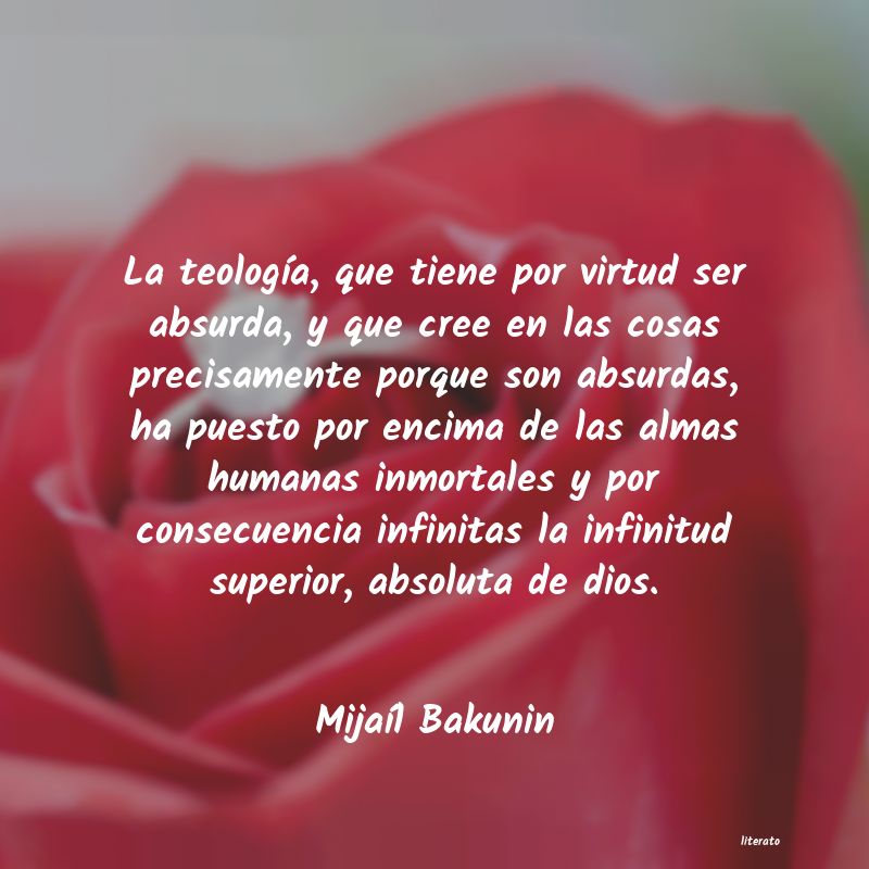 frases de MijaÃl Bakunin