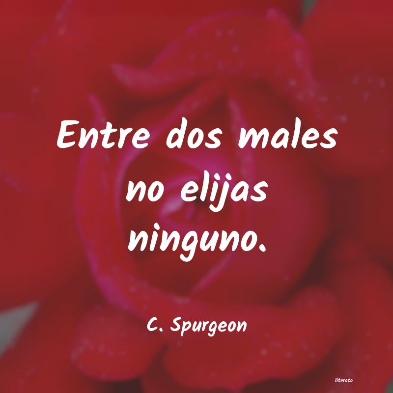 Frases de C. Spurgeon