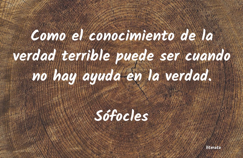 frases de Sófocles
