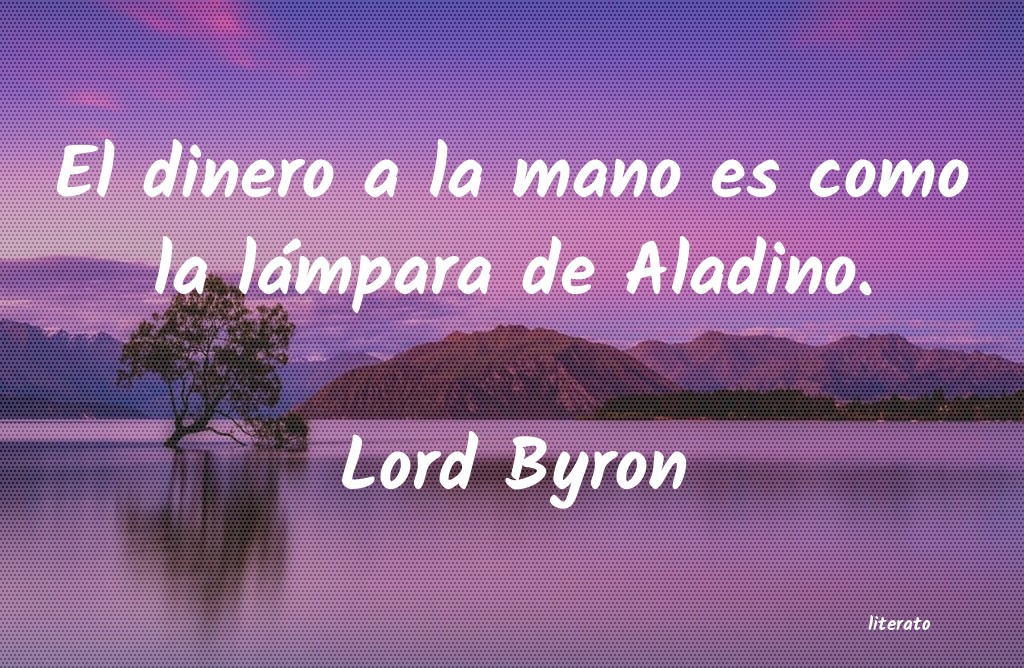 frases de Lord Byron